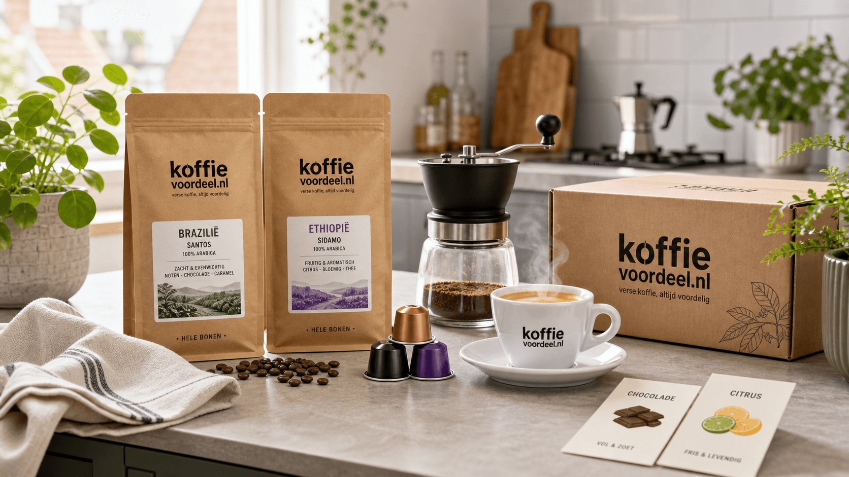 Slim koffiekopen bij koffievoordeel.nl: gids en tips
